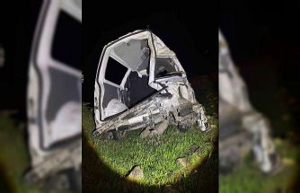 Cizre’de kamyonet şarampole uçtu: 1 ağır yaralı