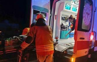 Cizre’de otomobil şarampole yuvarlandı: 4 yaralı