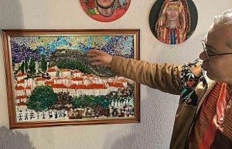 Çöpten sanat üretiyor