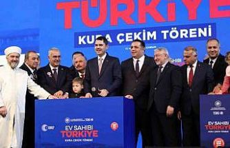 Çorum’da 2 bin 867 konutun hak sahipleri belirlendi