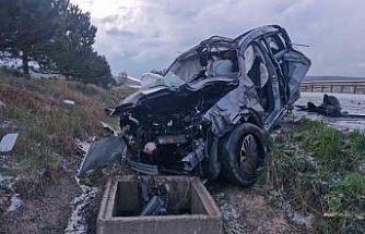 Çorum’da aynı noktada iki farklı trafik kazası: 1 ölü, 3 yaralı