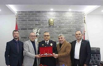 ÇTB’den ilçe emniyetine Polis Haftası kutlaması