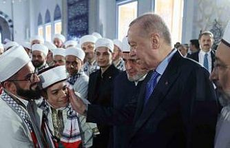 Cumhurbaşkanı Erdoğan, 333 hafızın icazet merasimine katıldı