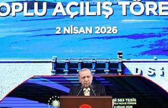 Cumhurbaşkanı Erdoğan: "Geçtiğimiz asırda petrol ve karbon yakıtlar için yapılan mücadele önümüzdeki dönemde su alanında yapılacaktır"