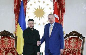 Cumhurbaşkanı Erdoğan, Ukrayna Devlet Başkanı Zelenskiy ile bir araya geldi