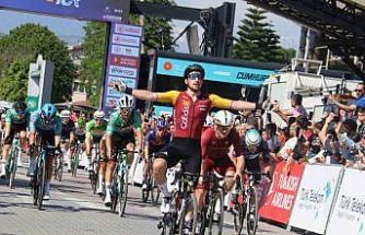 Cumhurbaşkanlığı Türkiye Bisiklet Turu 4. etabın galibi Aniolkowski