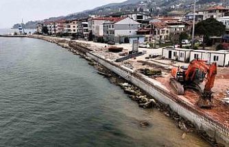 Dalgı kırıcı set Ulaşlı’da deniz taşkınlarına ’dur’ diyecek