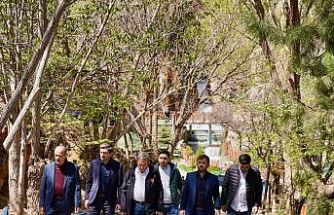 Darende’de Günpınar Şelalesi yaz sezonuna hazırlanıyor