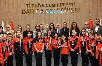 Darıca Belediyesi halk oyunları ekibi Kocaeli şampiyonu oldu