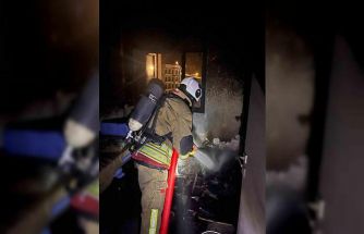 Defne’de yanan ev kullanılmaz hale geldi