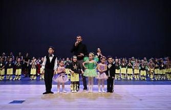 Denizli Büyükşehir’in 23 Nisan etkinlikleri miniklerle başladı