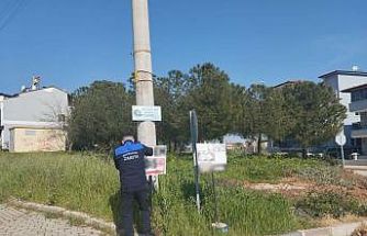 Denizli’de kaçak reklam panoları tek tek kontrol ediliyor