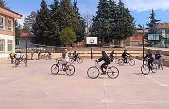 Denizli’de köy okullarında pedallar yeniden dönüyor