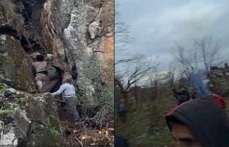 Derecik’te dağda mahsur kalan genç kurtarıldı