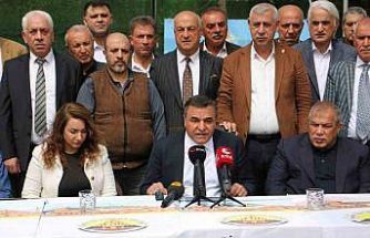 DESOB Başkanı Ebedinoğlu, kongrede adaylığını açıkladı