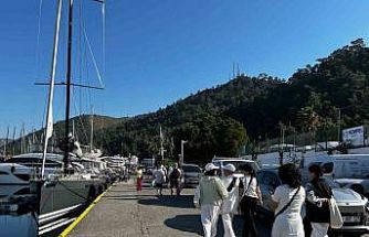 Dev yolcu gemisi Marmaris Limanı’na demirledi