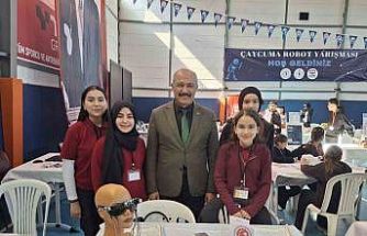 Devrekli öğrenciler robot yarışmasında birinci oldular