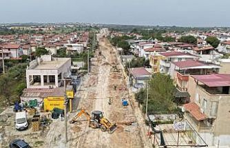 Didim Akbük’te yol yenileme çalışmaları başladı