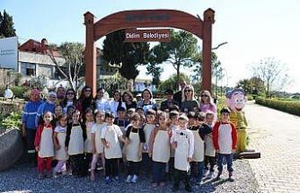 Didim’de çocuklar tarımı uygulamalı öğrendi