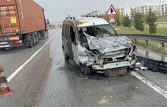 Direksiyon başında fenalaşan sürücüden kötü haber geldi