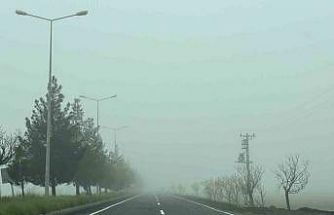 Diyarbakır güne sisle uyandı