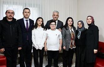 Düzce’de şehit ailesine anlamlı ziyaret