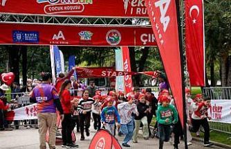 ‘Eker I Run 23 Nisan Çocuk Koşusu’ bayram sevincini sporla buluşturdu