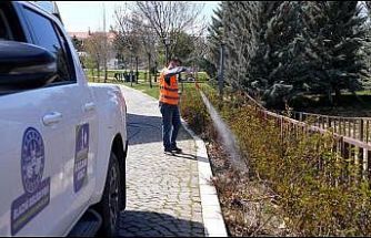 Elazığ’da haşereyle mücadele sürüyor