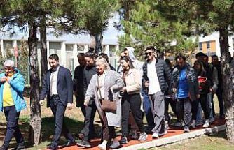 Elazığ’da sağlık için yürüdüler