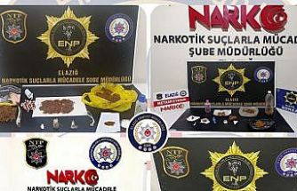 Elazığ’da uyuşturucu operasyonu: 30 tutuklama