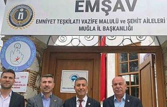 EMŞAV’a Emniyet Teşkilatı Sendikası Genel Başkanı Okumuş’tan ziyaret