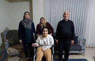 Engelli bireyin sosyal medya üzerinden yaptığı yardım çağrısı karşılıksız kalmadı