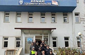 Erol, Dinar ile Sandıklı’nın asayiş ve güvenliğiyle ilgili brifing aldı