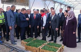 Erzincan’da tarımsal üretimi artıracak proje yerinde incelendi