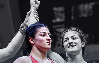 Erzincanlı güreşçi Elvira Süleyman Avrupa ikincisi oldu