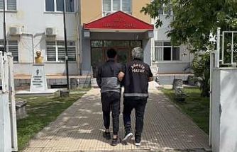Erzin’de 4 yıl 6 ay hapis cezasıyla aranan firari yakalandı