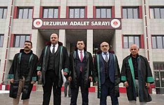 Erzurum’da Hukukçular Derneği’nden İsrail’e yasa tepkisi