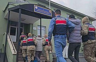 Erzurum’da kaçak göçmen operasyonu