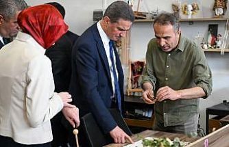 Erzurum’da "Sanatın diliyle değerlerimiz" sergisi açıldı