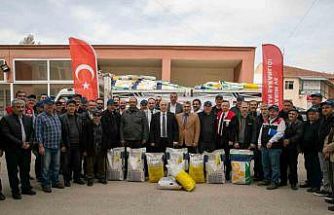 Eskişehir’de üreticilere hise destekli yağlık ayçiçeği tohumu