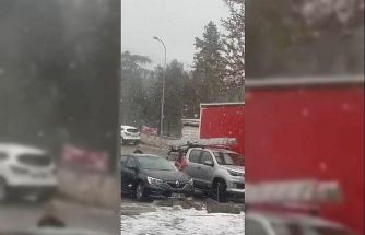 Eskişehir’e nisan ayında kar sürprizi