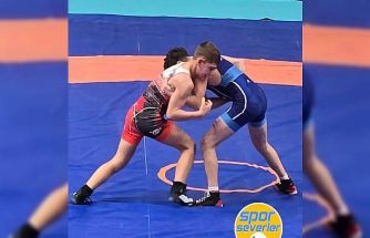 Eskişehirli genç güreşçi Türkiye’yi temsil etmeye hazırlanıyor