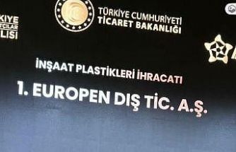 Europen’e büyük onur: İhracat şampiyonluğu ödülünü Bakan Ömer Bolat takdim etti