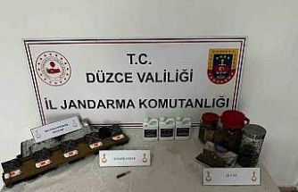 Evlerinde kenevir bahçesi kuran 2 kardeş suçüstü yakalandı