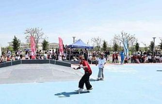 Eyyübiye’de kaykay turnuvası