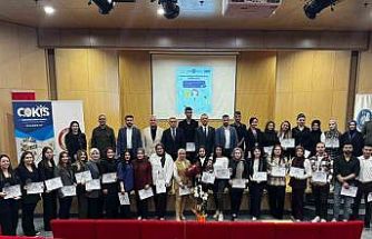 "Farmahane" projesinde 29 kursiyer sertifika aldı