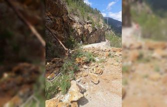 Feke-Saimbeyli kara yolu ulaşıma kapandı