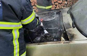 Fiat Tofaş’ta çıkan yangını itfaiye ekipleri söndürdü