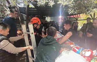 Foseptik çukuruna düşen 10 yaşındaki çocuk operasyonla kurtarıldı