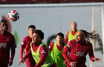 Galatasaray, Gençlerbirliği maçı hazırlıklarını sürdürdü
